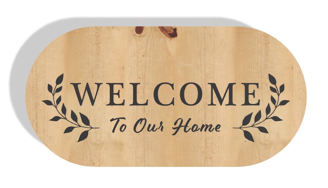 Welcomesign Revit Elegant Welcome Sign 3D File – CNC Wood Carving Design - Etsy