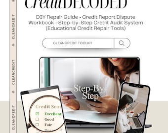 Guide de réparation du crédit DIY • Système d'audit étape par étape | Guide complet (PDF)
