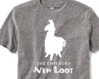 fortnite disney emperors new loot shirt llama fortnite disney shirt fortnite disney mashup shirt fortnite loot emperors new groove shirt - disney fortnite shirt
