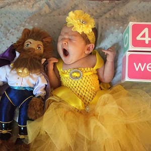 disney baby belle dress