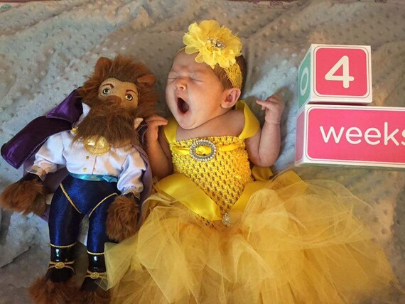 baby girl belle costume