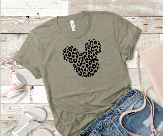 disney leopard shirt