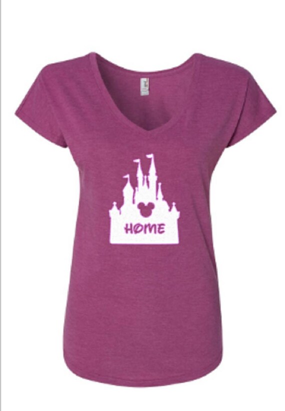 disney castle home shirt