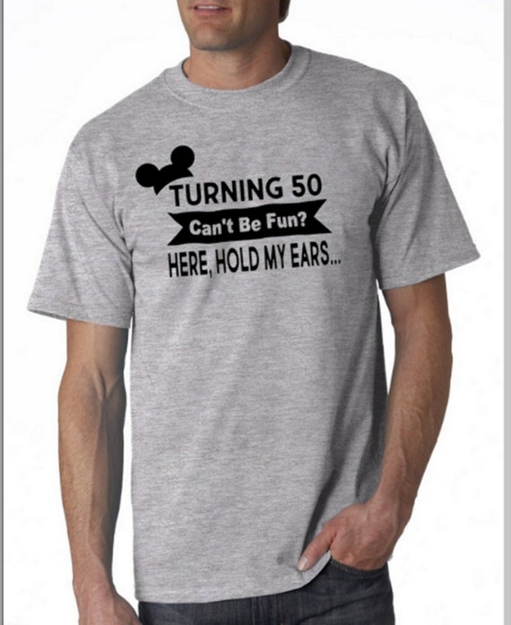 mens disney birthday shirt