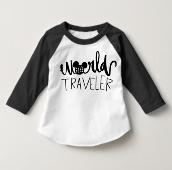 world traveler disney shirt