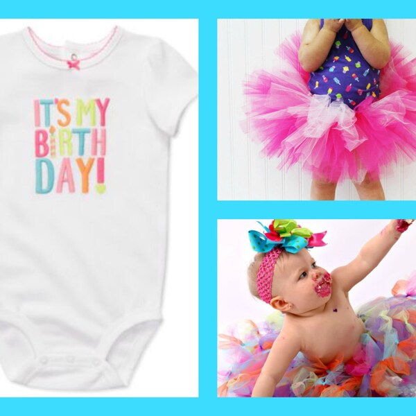 Ganze Outfit Its My Birthday bestickt M&auml;dchen kurze Onsie Kurzarm mit Ihre Wahl der Tutu Rock Outfit legen viel Party Kleid 24 mos
