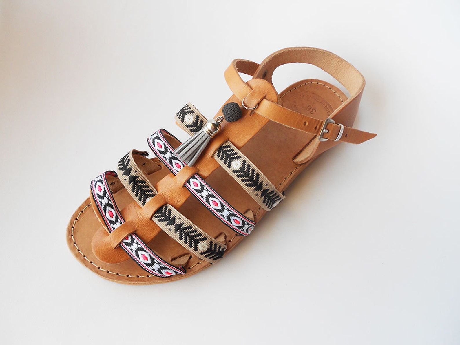 gladiator boho sandals