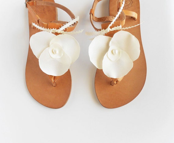 ivory pearl sandals