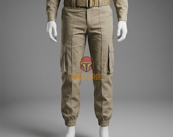 Cassian Andor Pants with Belt Rebel Spy Cosplay Outfit