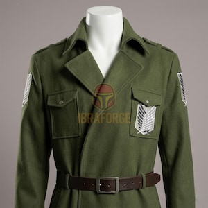 Scout Regiment Trenchcoat AOT-kappa Attack on Titan Cosplay