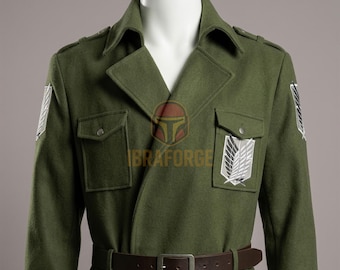 Scout Regiment Trench Coat AOT Coat Attack on Titan Cosplay