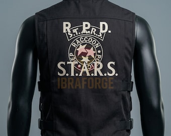 Chris Redfield Tactical Vest Resident Evil Code Veronica Cosplay Vest