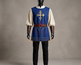 Renaissance Medieval Costume Medieval Cosplay Outfit
