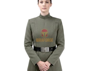 Imperial Officer Uniform – Olive Green Military Style Cosplay Costume