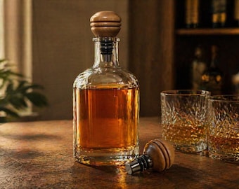 Hand-crafted Cherry bottle stopper