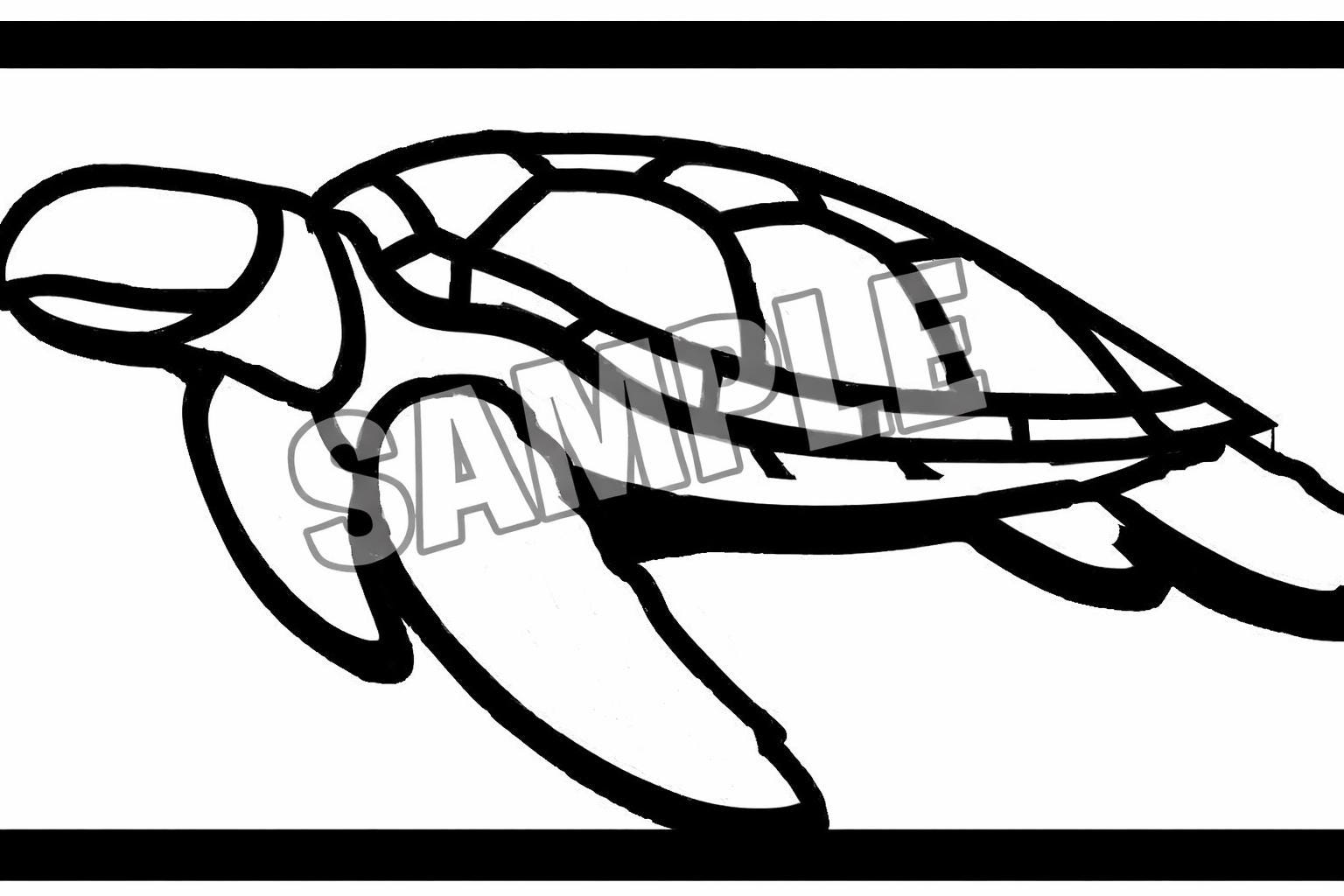 Layered Sea Turtle Laser Cut File – Wall Art PNG (digital Download) - Etsy