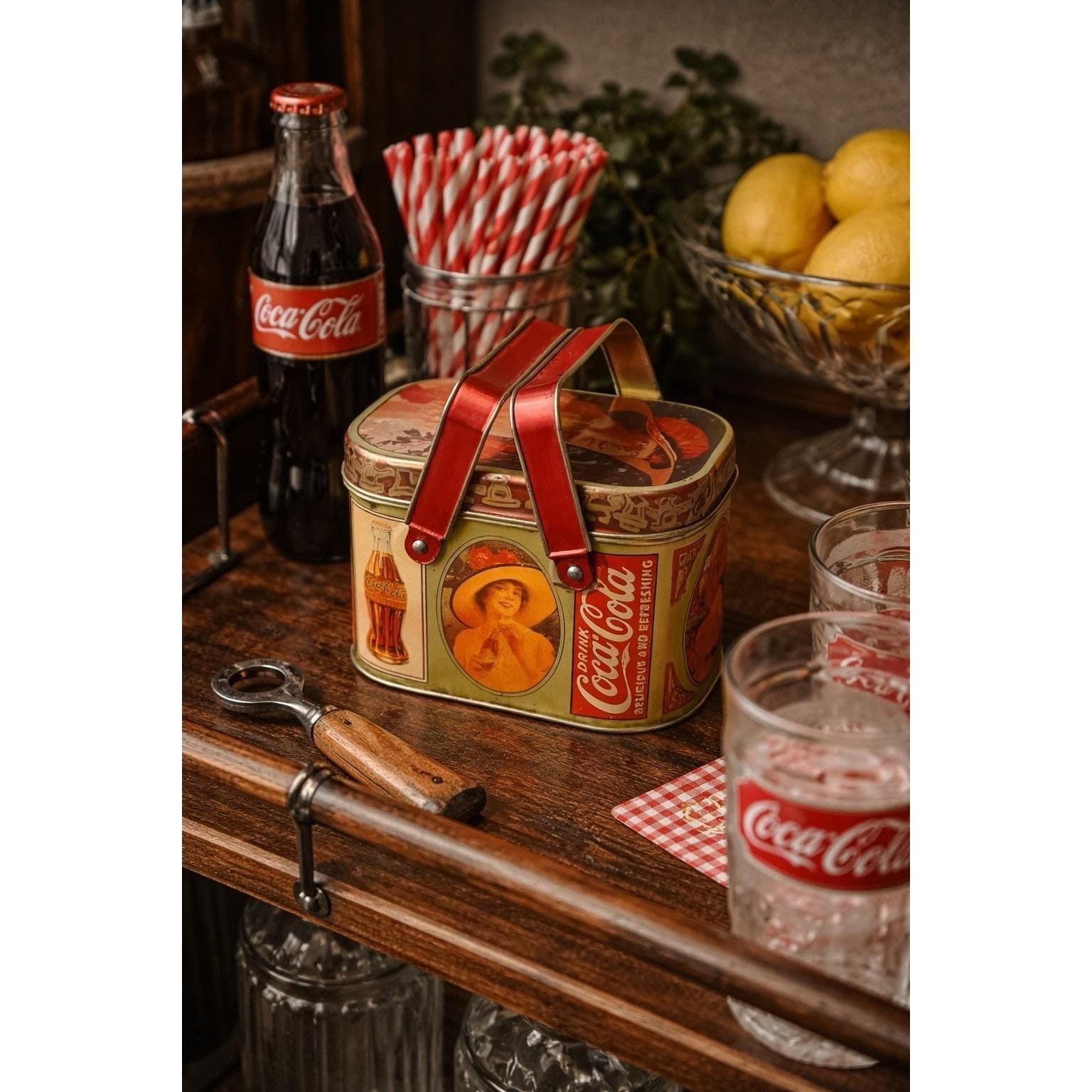 Coca Cola Lunch Box - Etsy