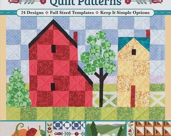 Classic & Colorful Patchwork and Appliqué Quilt Patterns by Jim and Jan Shore