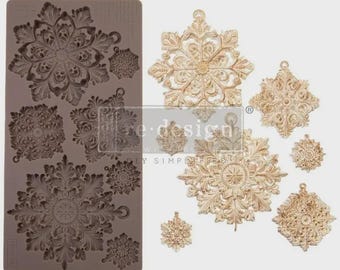 Re-design with Prima Decor Moulds® - Frost Spark - 1 Pc