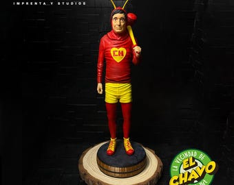 Chapulin Figure Fanart - Figura Chavo Escultura Muñeco