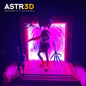 Diorama Lampara de Coraline - Coraline Lamp Coraline And The Secret Door imagen 7