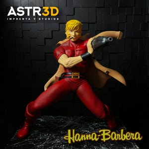 Super Special Space Agent Cobra Figure Figure Cobra - Hanna Babera Figure Vintage