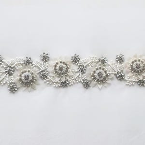 Art Deco Beaded Belt - Etsy display picture 3