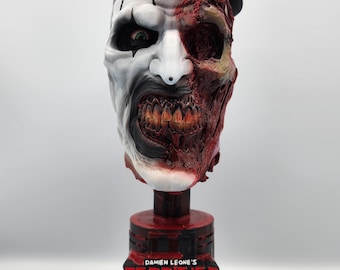 Art the Clown 2 Faced Abgetrennter Kopf Fan Art