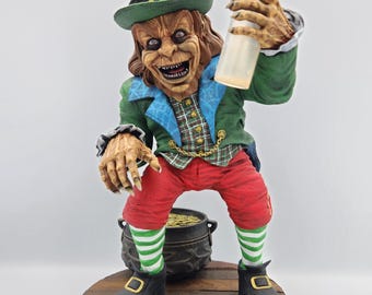 Leprechaun Fan Art Hand Painted Horror Collectible (MADE TO ORDER)