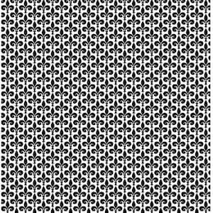 May include: Black and white digital paper with a repeating pattern of fleur-de-lis. The text "The Jewellers Bench" and "www.etsy.com/shop/JewellersBenchShop" is at the bottom of the image. The text "Fleur de Lys" and "sm" is at the bottom right of the image.