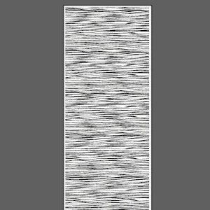 Nastri per acquerello piccoli - polsini orizzontali - motivo a foglio con texture incisa al laser per laminatoio e argilla metallica
