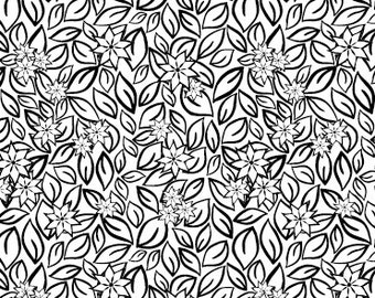 Starflower large - laser engraved texture sheet pattern for rolling mill and metal clay