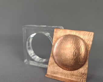 Circle silhouette press dies for jewellery making - hydraulic press die - metal forming
