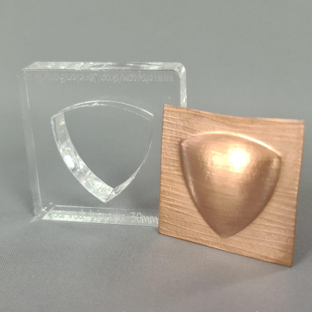 Curved Triangle Silhouette Press Dies for Jewellery Making - Hydraulic ...