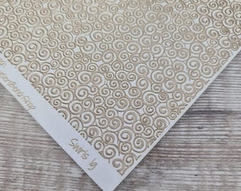 Swirls lg - laser engraved texture sheet pattern for rolling mill