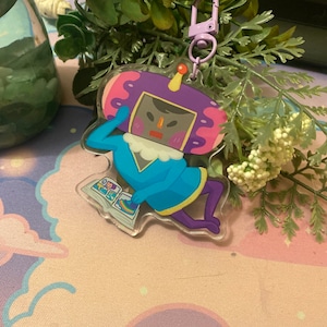 Katamari Cosmos King keychain 3”