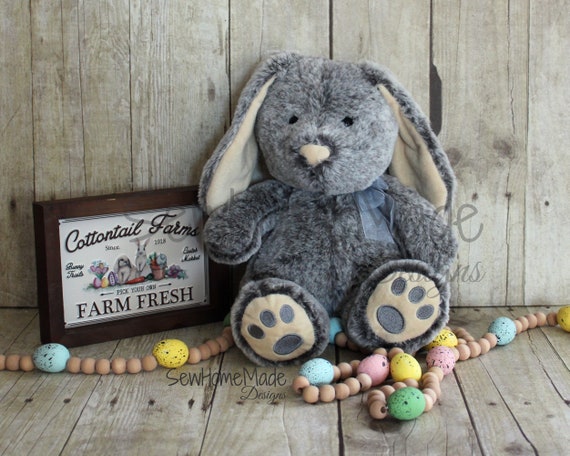 First Easter Plush Bunny ~ Personalized Plush Bunny ~ Custom Embroidered Easter Bunny ~ Personalized Easter Plush Bunny ~ Plush Bunny