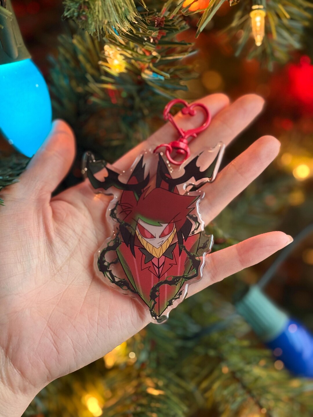 Radio Demon Alastor Keychain - Etsy