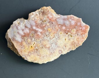 Pink Amethyst Slab 3.1oz Glowing Heart Healing Slice!