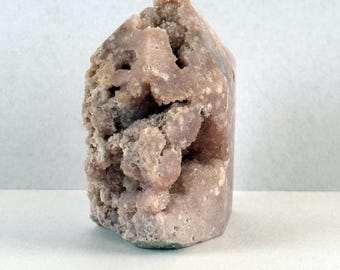 Mini Pink Druzy Amethyst Tower 2.4oz Sparkling Pocket of Love!