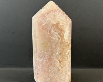 Pink Amethyst Druzy Tower 8.5oz Sparkling Heart Healing Magic!
