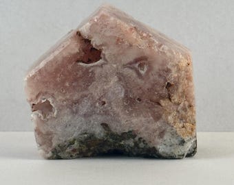 Mini Pink Druzy Amethyst Tower 1.6oz Tiny Sparkling Heart Gem!