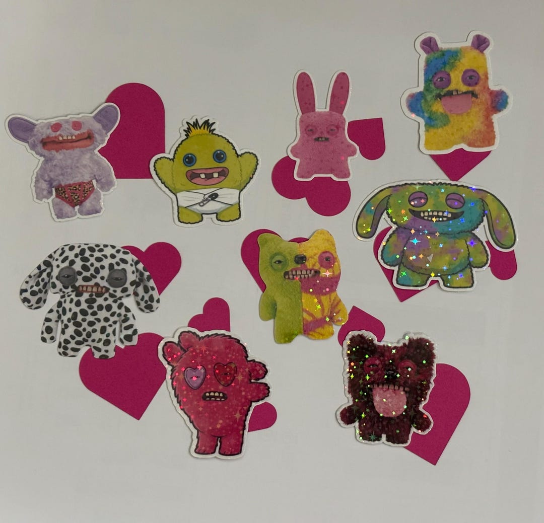 Fuggler Sticker Fuggler Inspired Holographic Stickers - Etsy