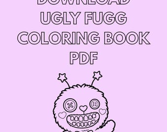 Ugly Fuggs Malbuch - Sofort Download - PDF - 21 Seiten