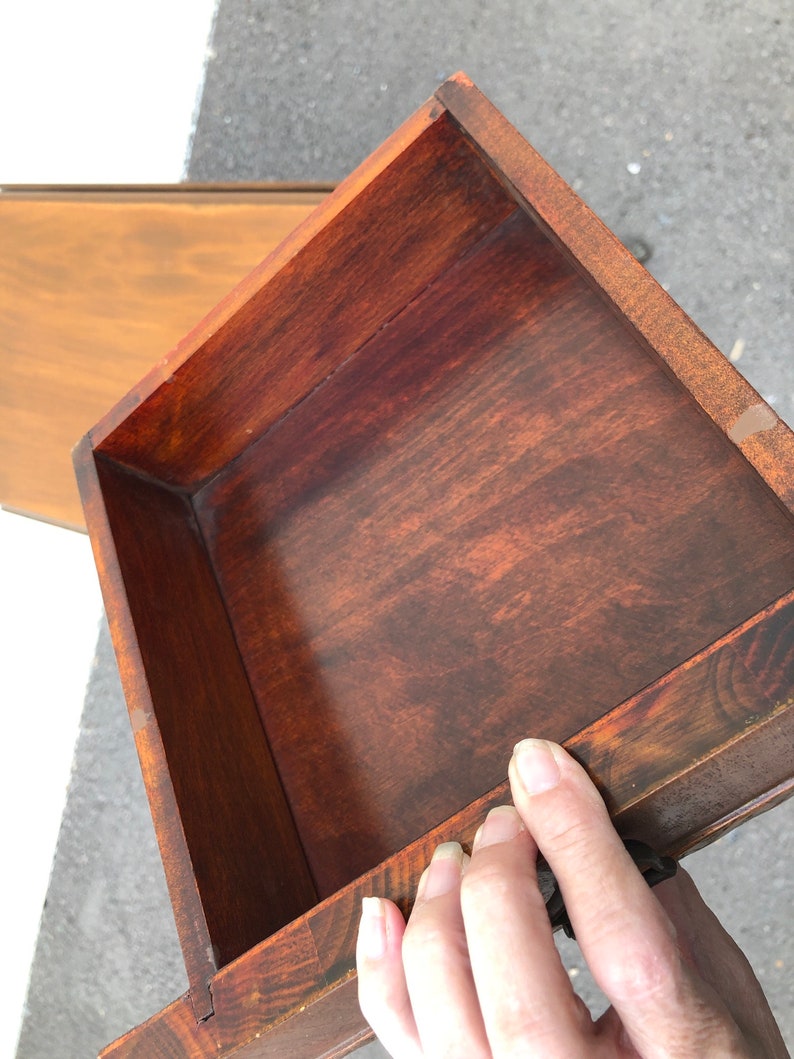 1940s Duncan Phyfe Table Drop Leaf Side Table Rare Style | Etsy