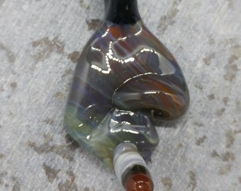 Series "Airways" Multicolor Glass Pendant by Subconscious Design 2019