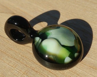 Green Balance #1 - Glass Pendant by Subconscious Design 2020