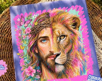 Jesus Lion of Judah Png, Preppy  Women's Faith Sublimation  Design, Christian Lion Dad Png,  Viral Bible Verse Shirt, Gift For Mother's Day