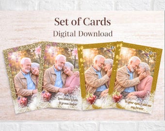 Enduring Love Card Set for Couples Sharing a Lifetime