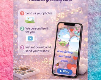 Personalized Musical Card for Special Moments – When Words Aren’t Needed